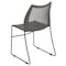 Flash Furniture Gray Plastic Stack Chair RUT-498A-GY-GG - alternate 10